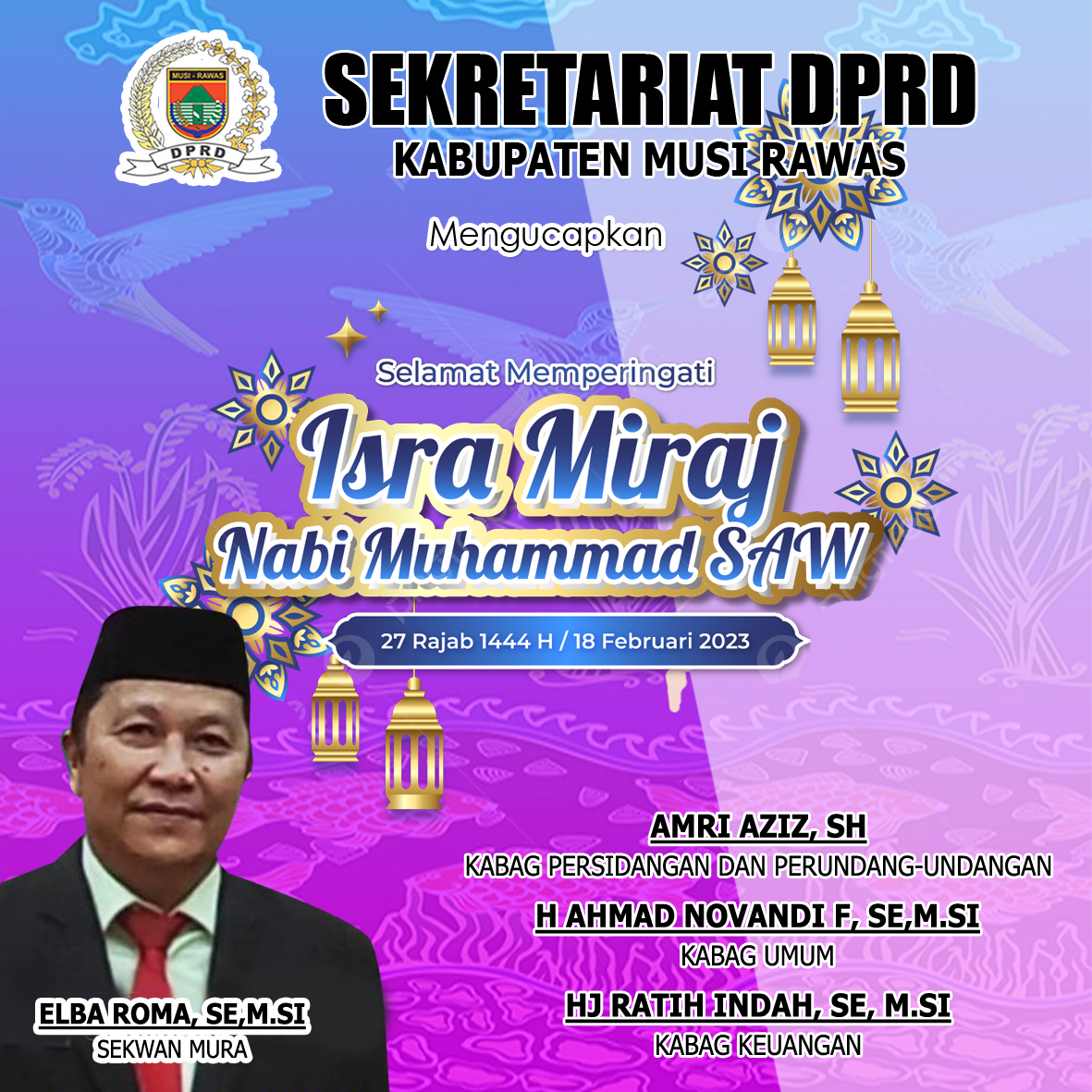 ISRO MIRAJ SEKRETARIAT DPRD MURA