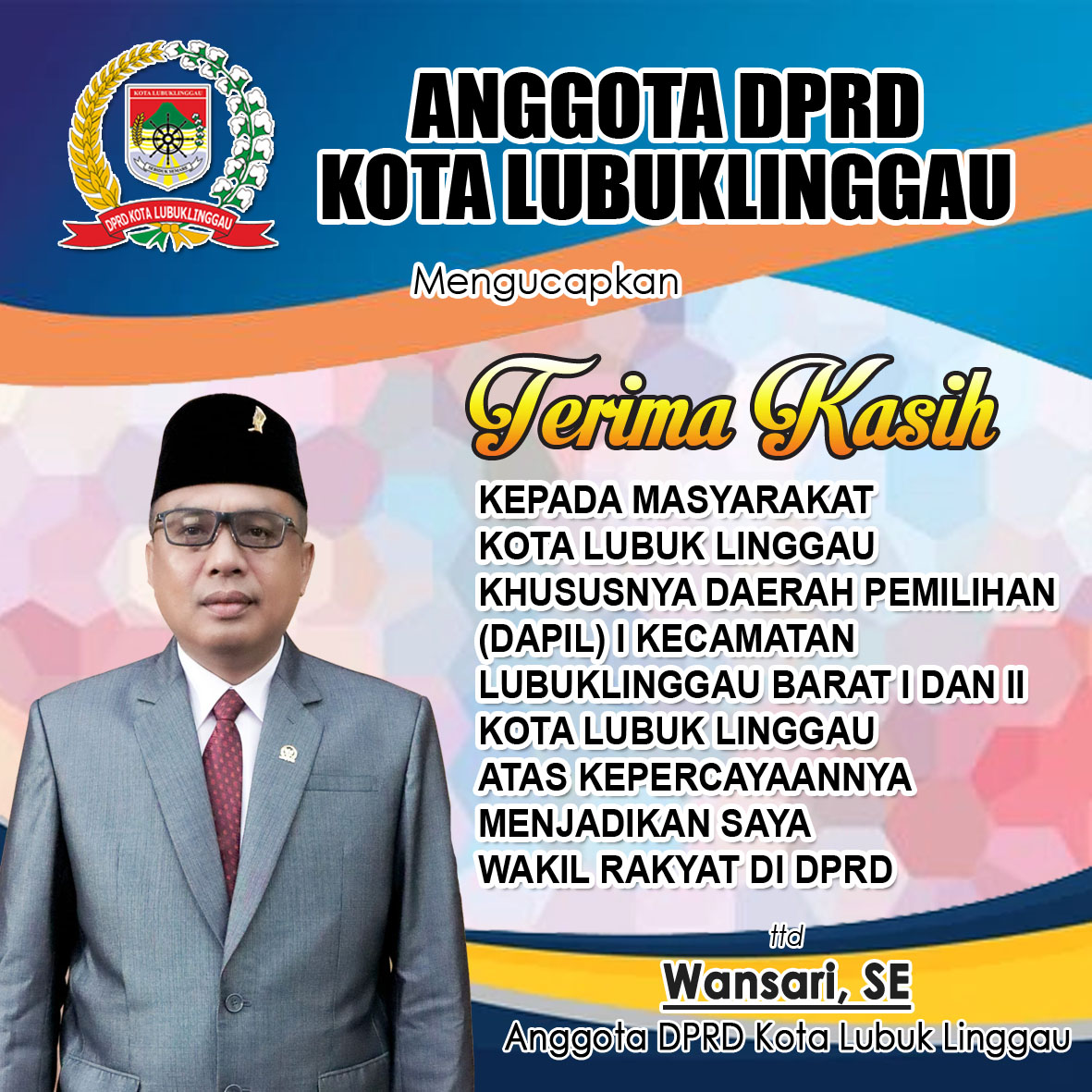 ANGGOTA DPRD LUBUKLINGGAU, WANSARI