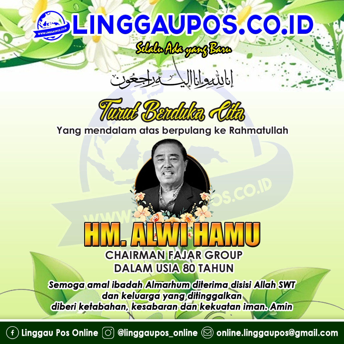 Duka Cita HM Alwi Hamu