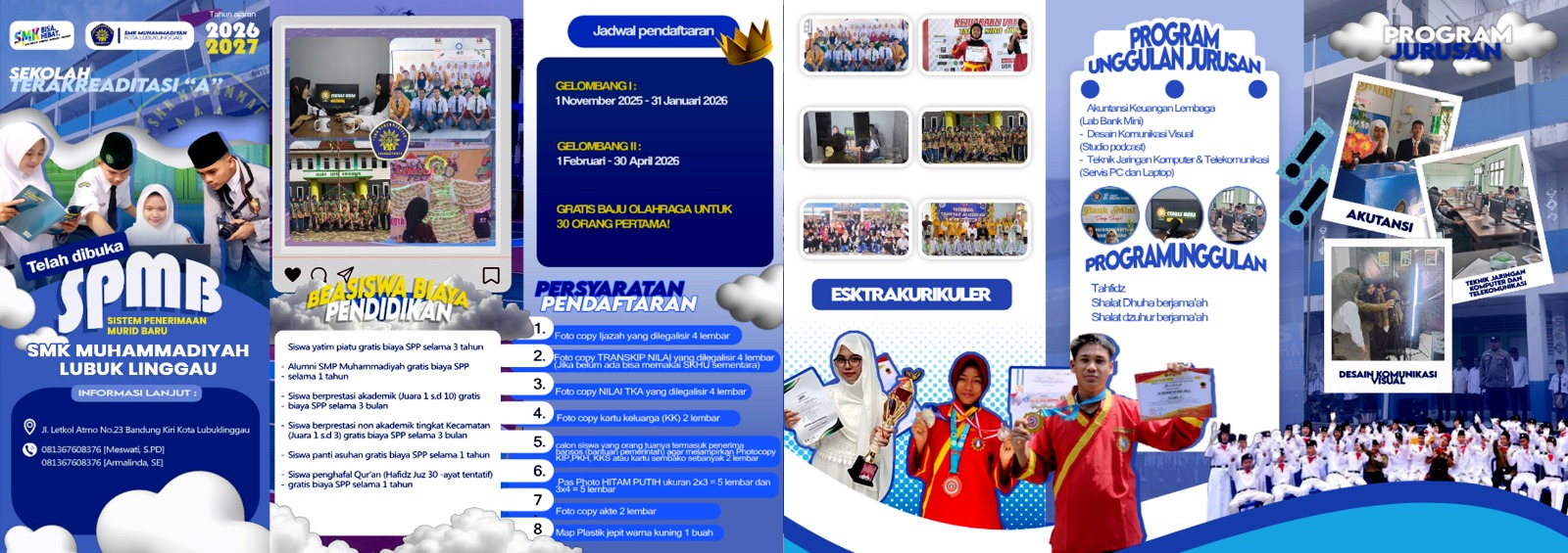 SPMB SMK Muhammadiyah Lubuk Linggau