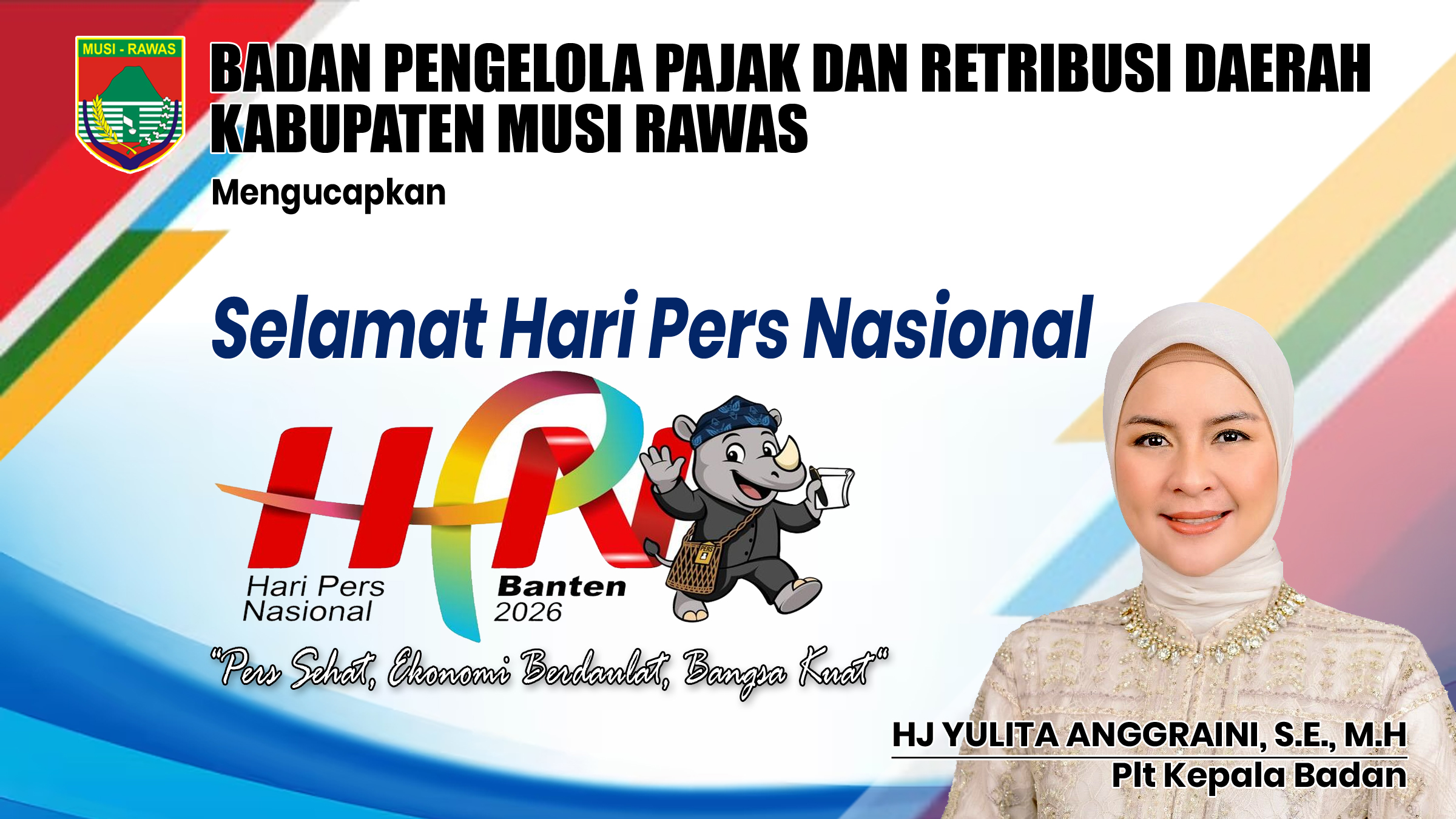 BPPRD Kabupaten Musi Rawas Ucapkan Selamat HPN Tahun 2026