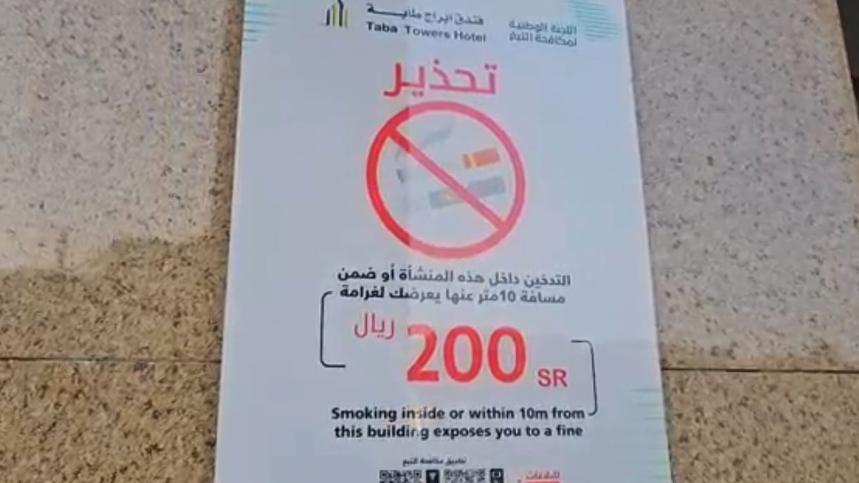 Jangan Merokok di Masjid Nabawi dan Pemondokan, Dendanya Besar, Berikut Larangan Selama di Arab Saudi