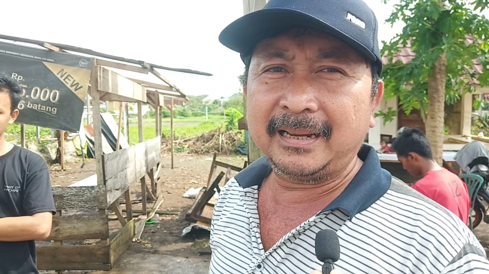 Bencana Angin Puting Beliung, Pedagang Takjil di Pasar Ikan Lubuklinggau Alami Kerugian Jutaan Rupiah