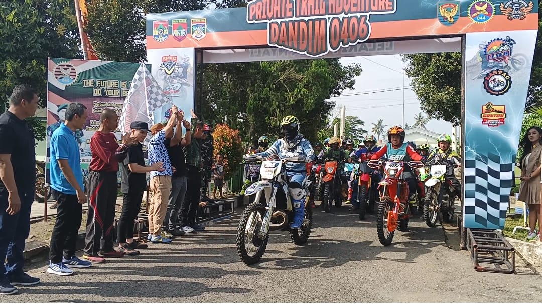 352 Rider dari Sumbagsel Jajal Medan Ekstrem Private Trail Adventure Wisata Kodim Lubuk Linggau