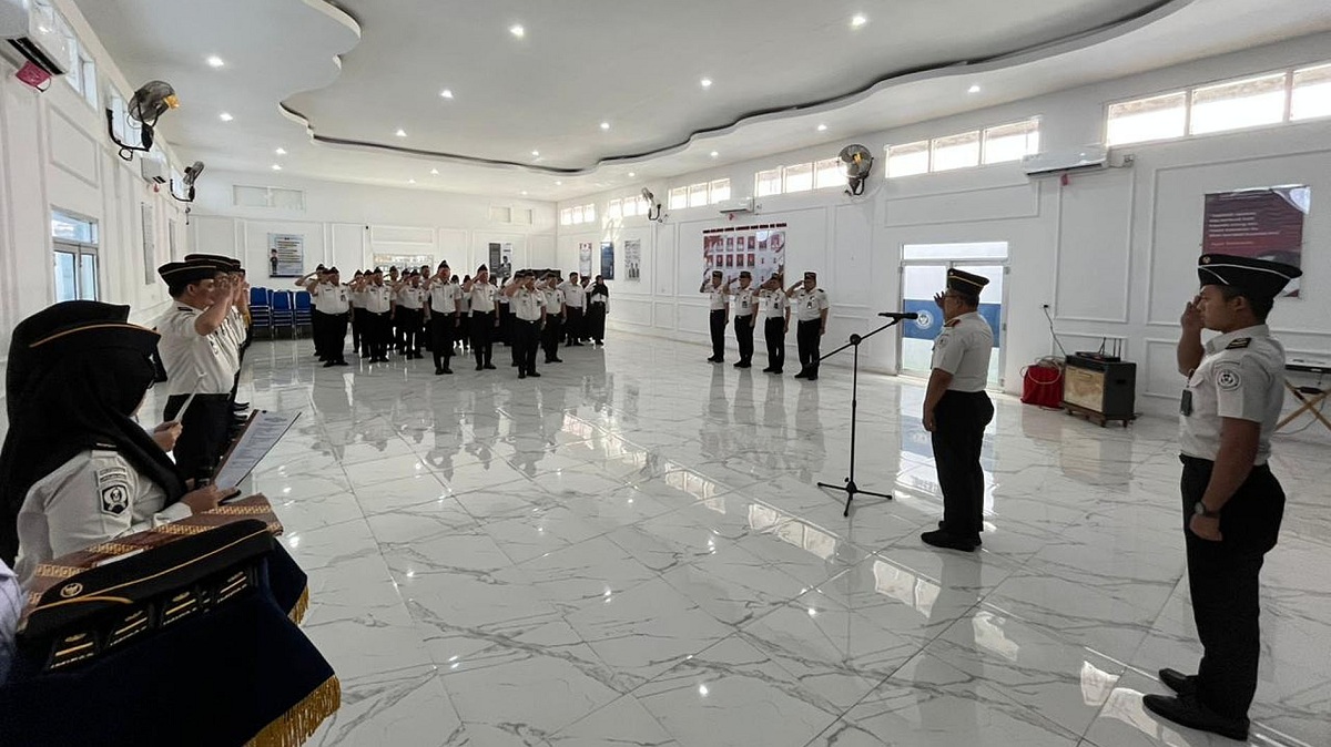 Lapas Lubuk Linggau Sematkan Kenaikan Pangkat Pegawai, Dorong Layanan Makin Profesional