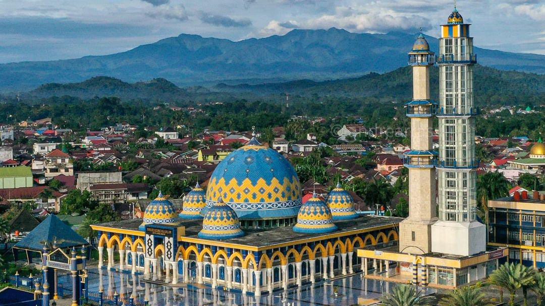 4 Masjid Megah di Sumatera Selatan Ini Cocok untuk Salat Idul Adha 2024, Ada Lubuk Linggau
