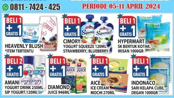 Daftar Produk Minuman Lagi Diskon di Hypermart, Spesial Edisi Lebaran Idul Fitri, Periode 5-11 April 2024