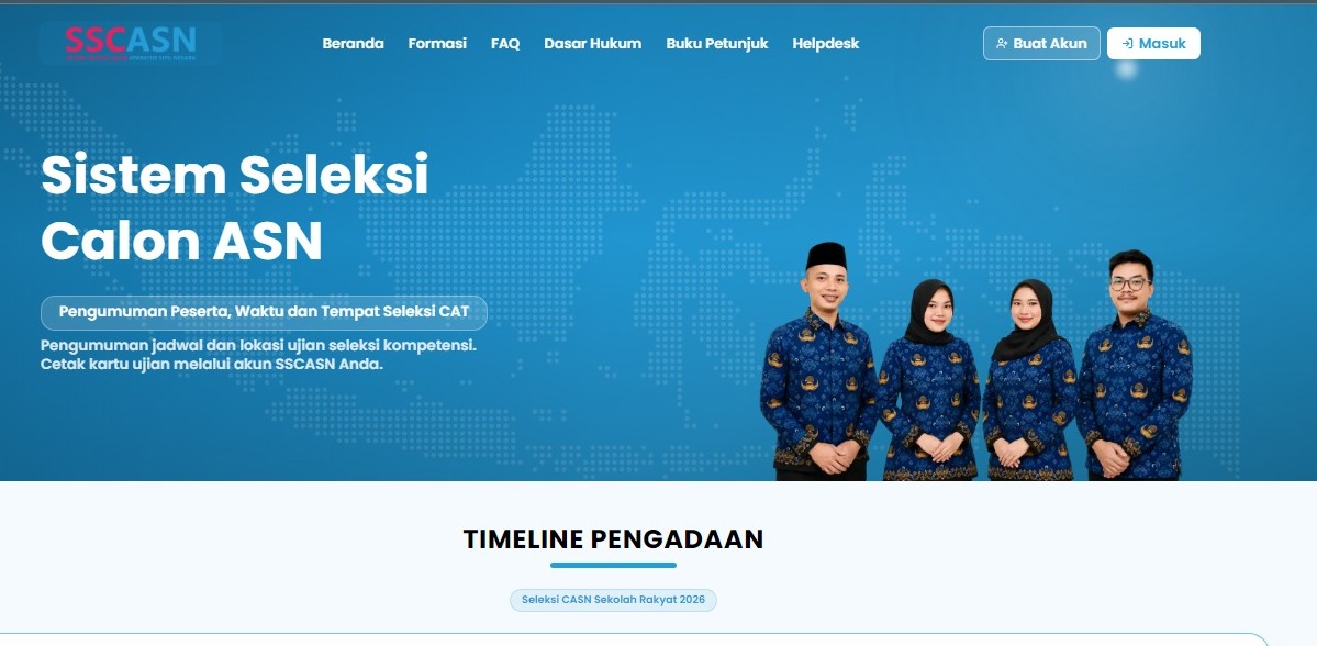 Link Pengumuman Peserta CAT PPPK Sekolah Rakyat 2026, Buruan Cek di Sini
