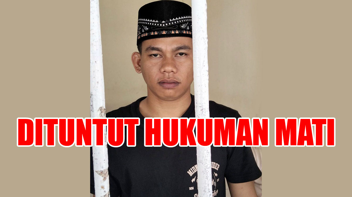 Dituntut Hukuman Mati, Warga Musi Rawas yang Bunuh Selingkuhan di Lubuk Linggau