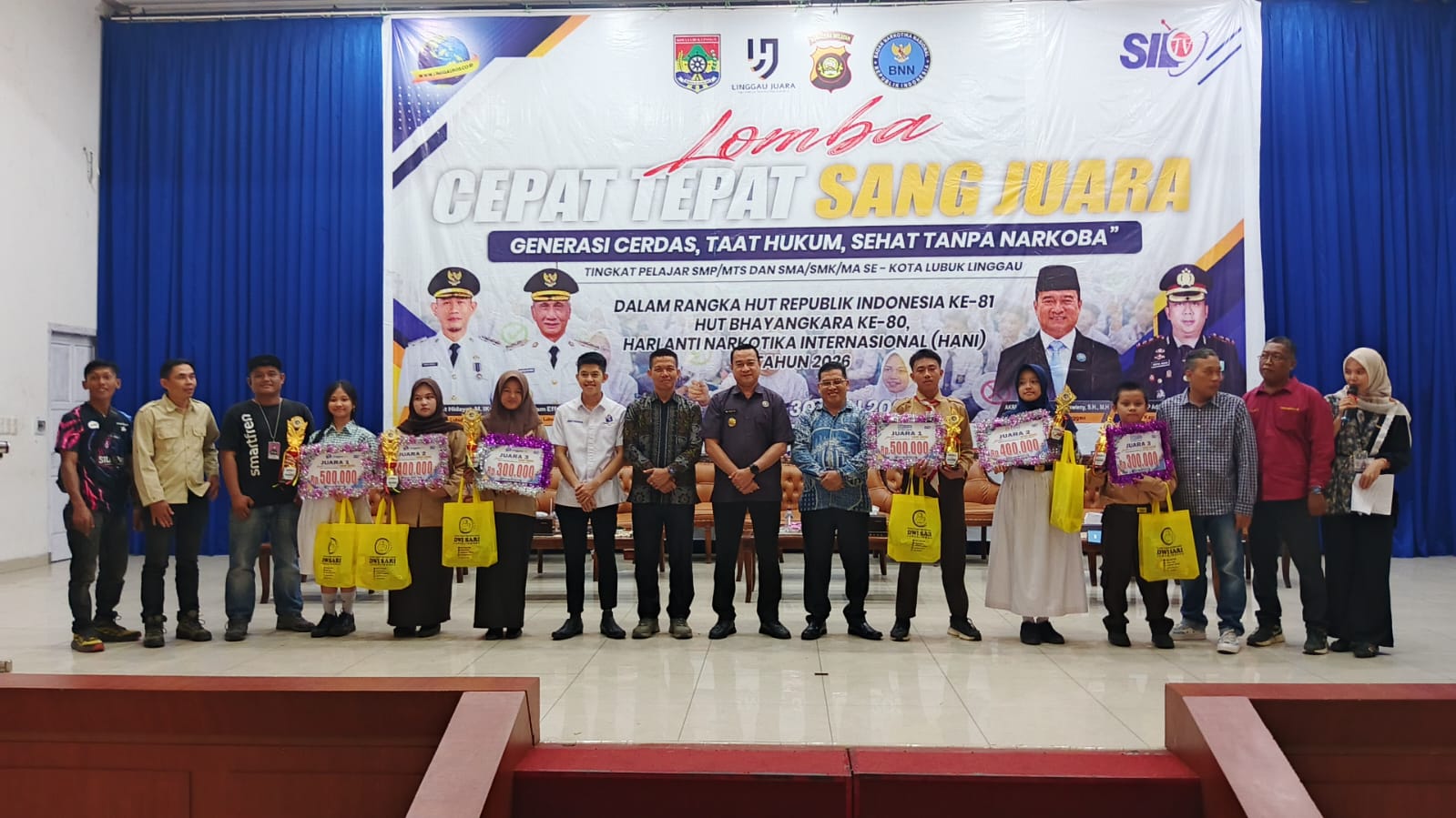 Ini Daftar Pemenang Lomba Cepat Tepat Sang Juara 2026 Pelajar SMP-  SMA Sederajat