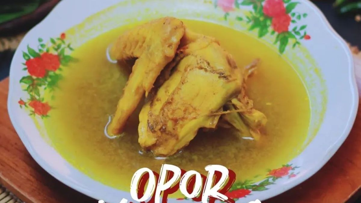 Resep Opor Kuah Putih Kental, Sajian Lezat di Bulan Ramadan, Mudah Membuatnya