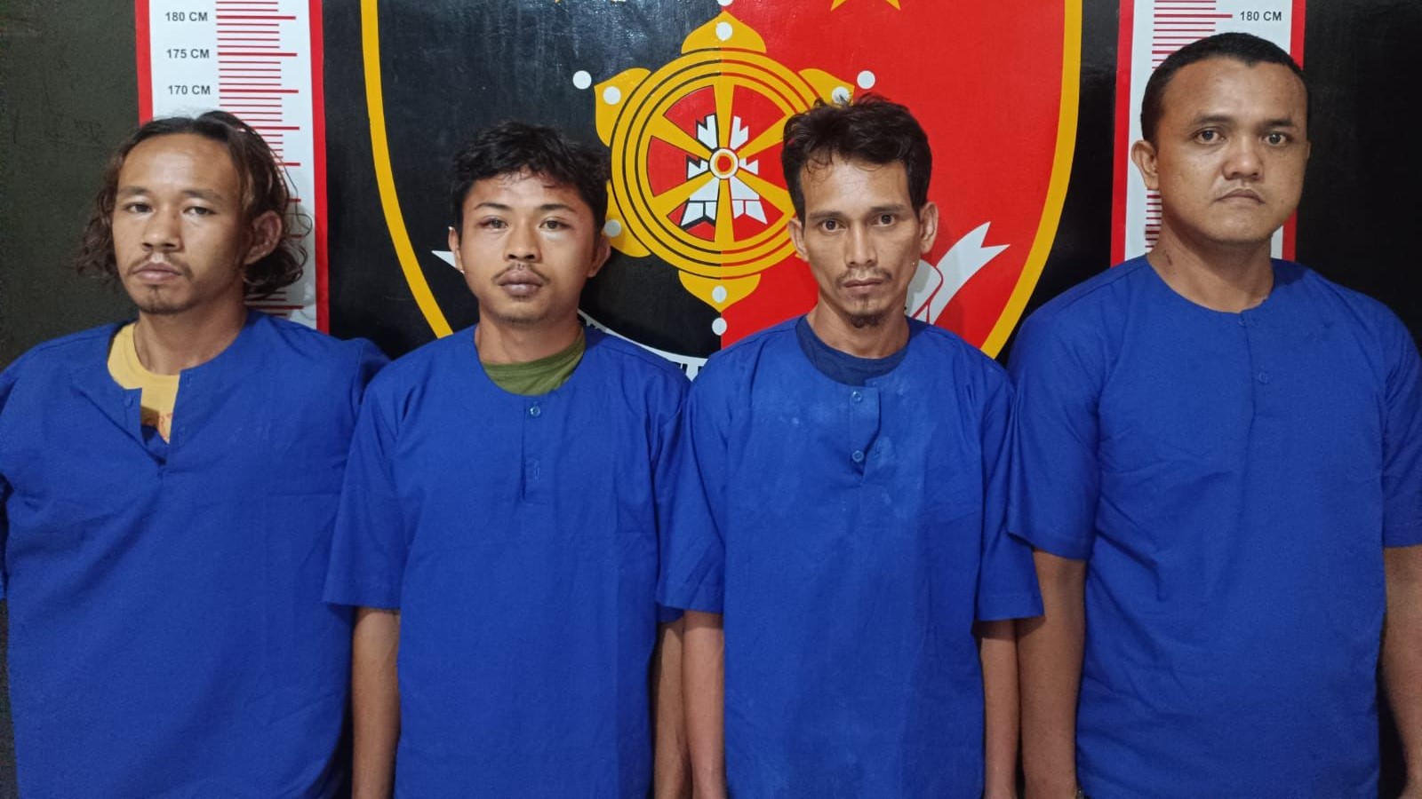  Jelang Sahur, 4 Orang ini Bobol Rumah Sekcam Muara Kelingi, Bakal Lebaran di Bui