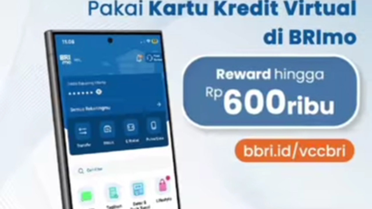 Transaksi Makin Asyik dengan BRImo dari BRI, Bisa Dapatkan Reward Hingga Rp600 Ribu