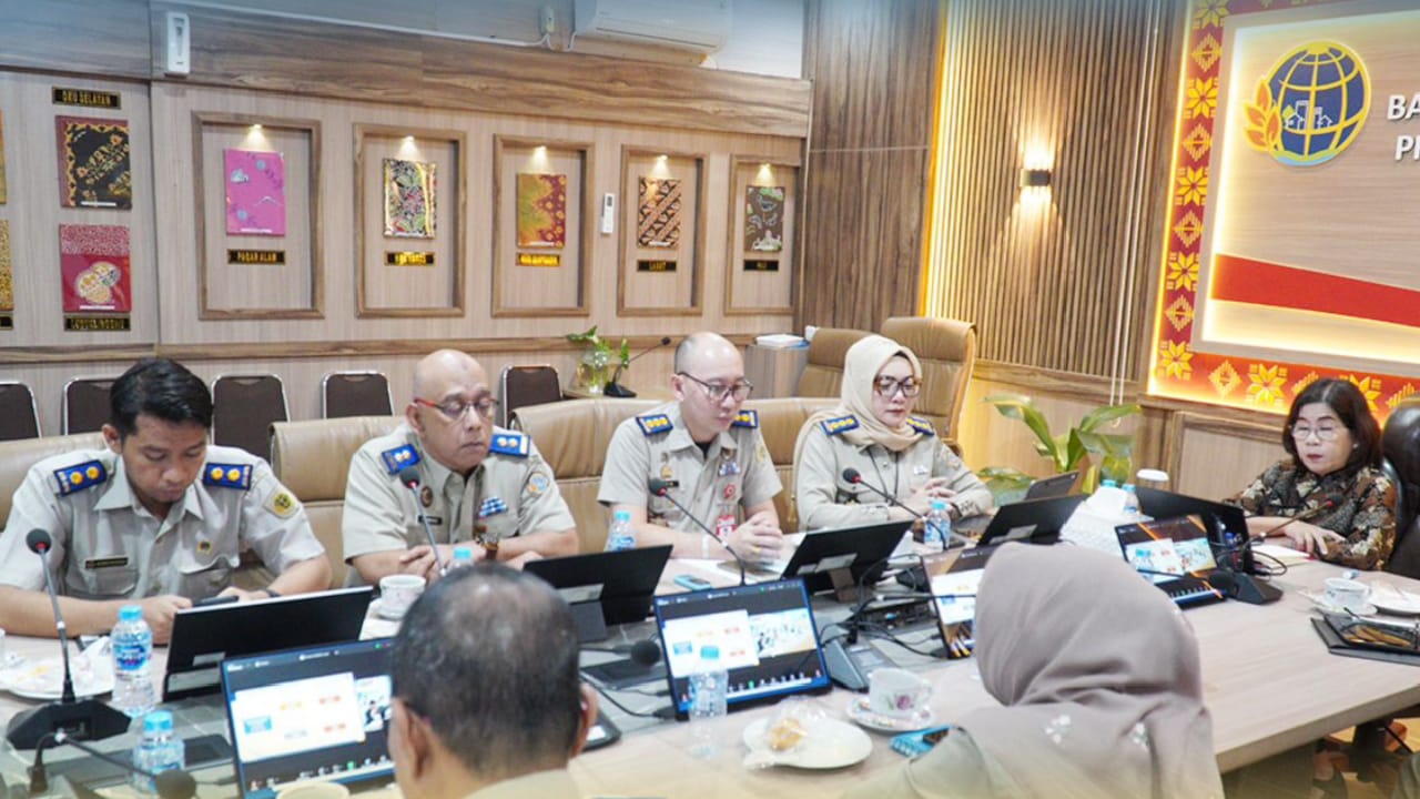 Kakanwil BPN Sumsel Hadiri Raker dan RDP Komisi II DPR RI via Zoom Meeting