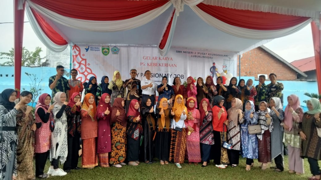 SMKN 2 Lubuk Linggau Sukses Gelar Karya Projek Penguatan Profil Pelajar Pancasila