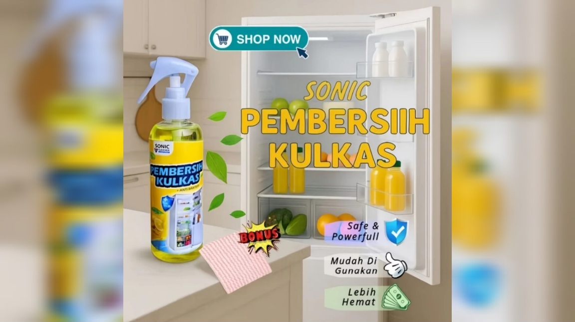Tips Bersihkan Kulkas Pakai Sonic Cleaner Pembersih Kulkas: Jadi Wangi dan Sehat