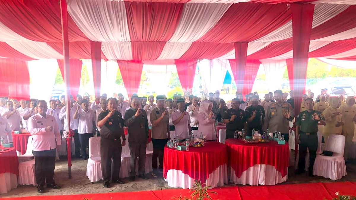 Kalapas Lubuk Linggau Hadiri Kegiatan Kunker Kajati Sumatera Selatan di Kejaksaan Negeri Musi Rawas