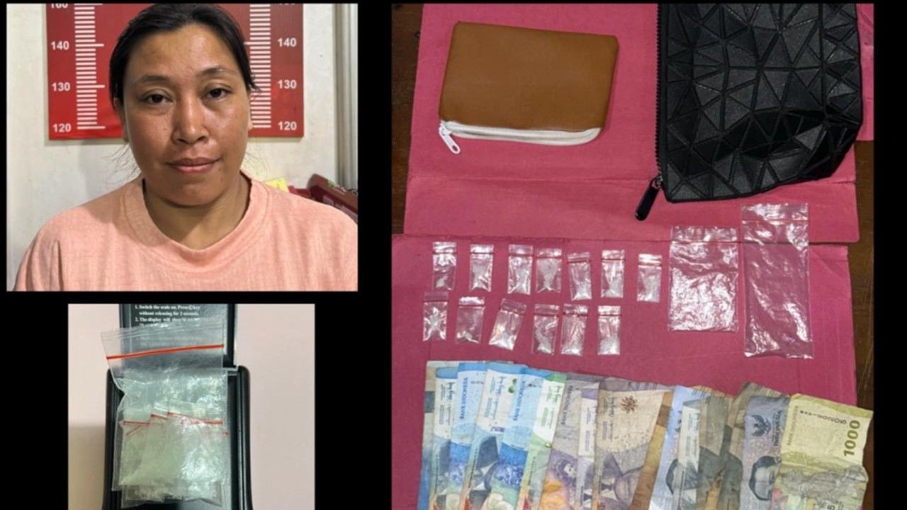 Perempuan di Musi Rawas Utara Jualan Sabu, Dilaporkan Warga Karena Bikin Resah