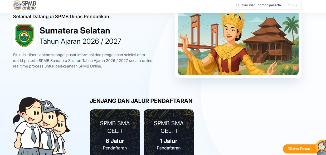 Link dan Cara Cek Hasil SPMB Sumsel 2026, Berikut Jadwal Lengkapnya