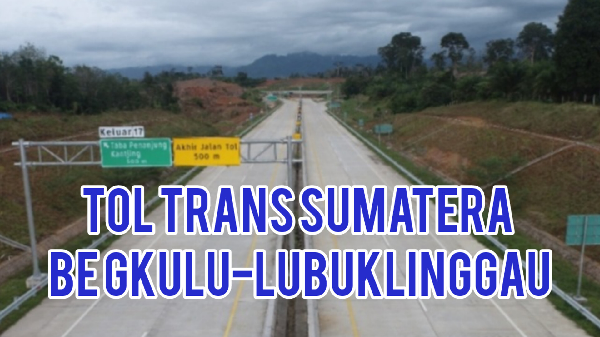 Tol Lubuklinggau-Bengkulu Selesai, Lebih Dekat Bandara Mana dari Curup