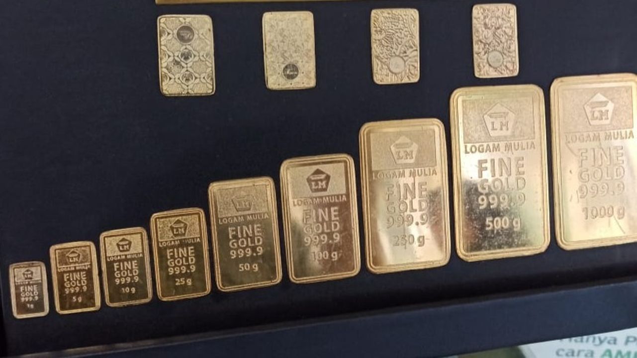 Cetak Rekor Lagi, Harga Emas Sabtu 27 September 2025 Hampir Rp2,2 Juta 