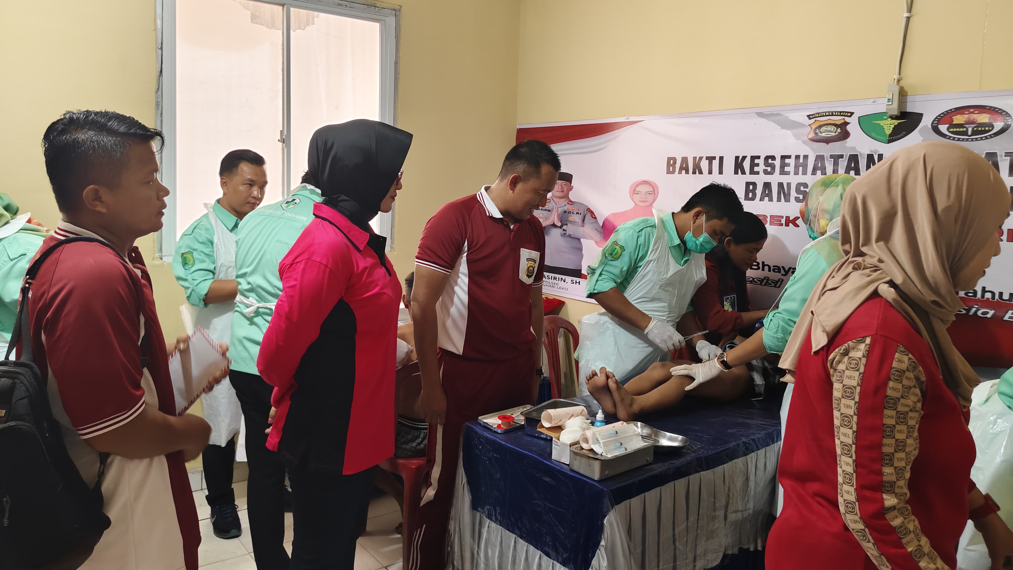 HUT Bhayangkara Ke-78 Banyak Kegiatan Dilaksanakan Polsek Batanghari Leko Muba