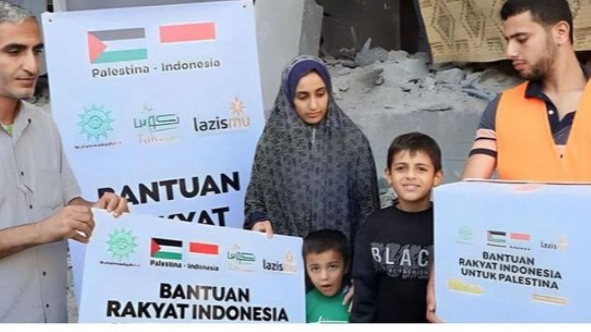 Bantuan Kemanusiaan Indonesia Akhirnya Sampai ke Warga di Gaza Melalui Gerbang Rafah, Mesir