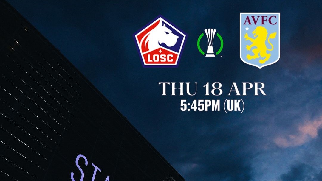 Prediksi Lille vs Aston Villa, Liga Konferensi Eropa, Kamis 18 April 2024, Kick Off 23.45 WIB