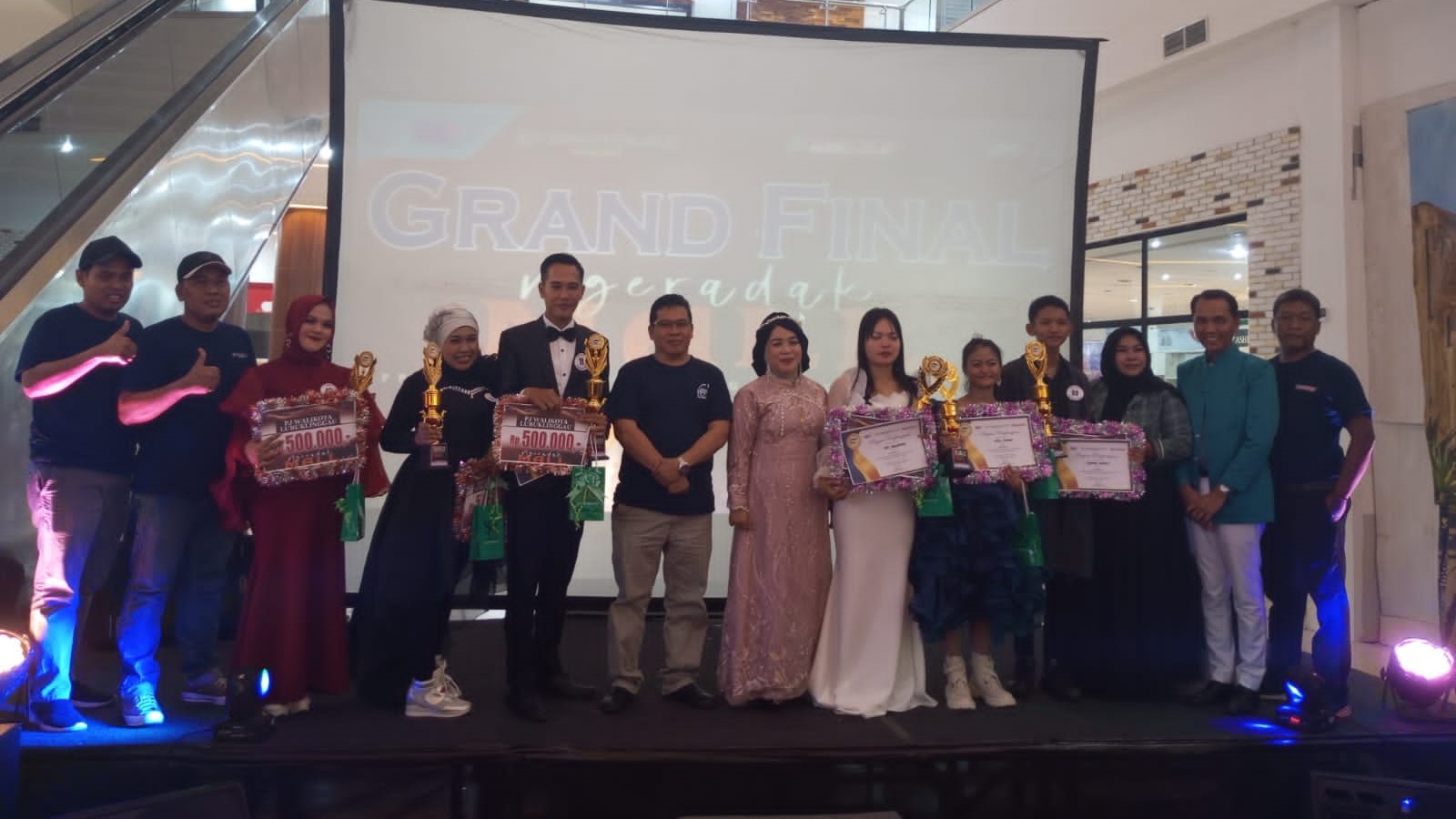Grand Final Ngeradak Mall 2023, Finalis Menampilkan yang Terbaik, Inilah Nama-Nama Juara