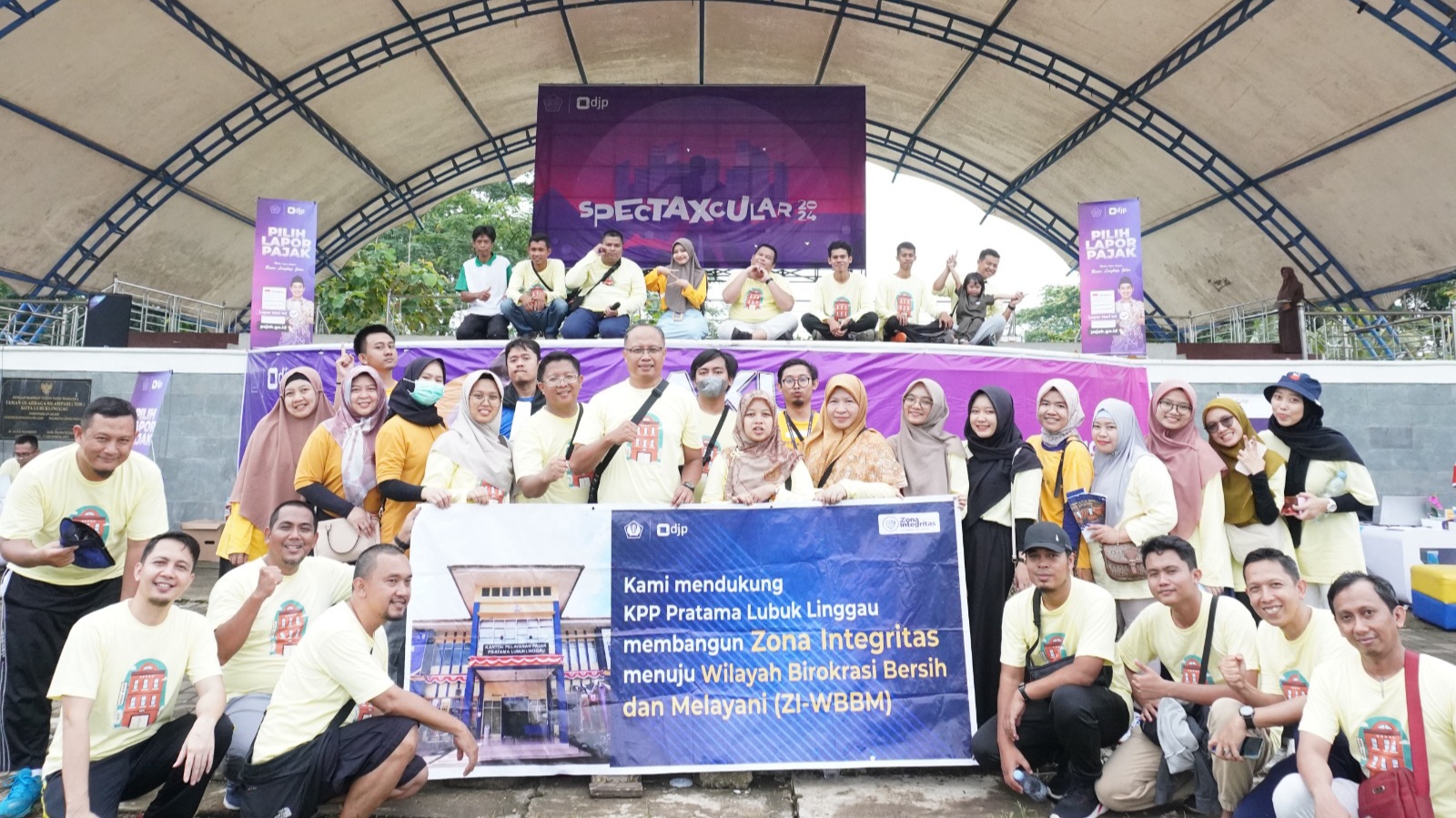 KPP Pratama Lubuk Linggau Bersama KP2KP Tugumulyo Sukses Gelar Kampanye Simpatik SPT Tahunan 2024