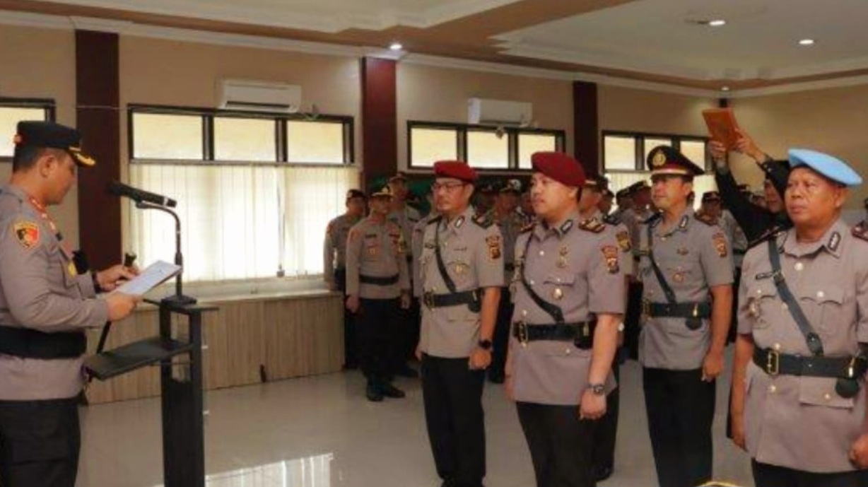 3 PJU Polres Lubuk Linggau Resmi Diganti, Ini Pesan Kapolres AKBP Bobby Kusumawardhana 