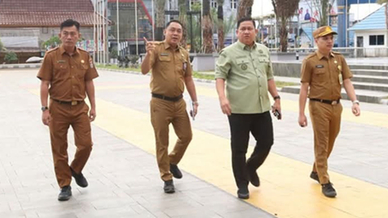 Alun-alun Merdeka Taman Kurma Lubuk Linggau Dibuka, Ini Pesan Pj Wali Kota