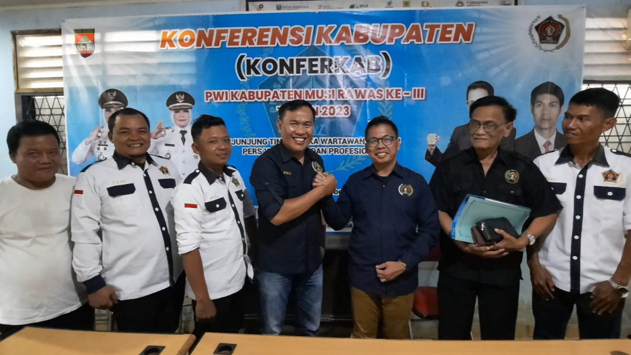 Selamat! Terpilih Secara Aklamasi, Jhuan Silitonga Kembali Komandoi PWI Musi Rawas Masa Bakti 2023 -2026 