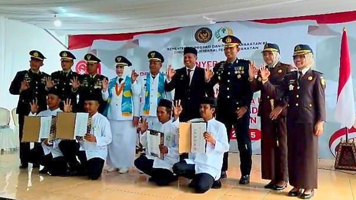 Lapas Narkotika Muara Beliti Gelar Pemberian Remisi Umum dan Remisi Dasawarsa Tahun 2025