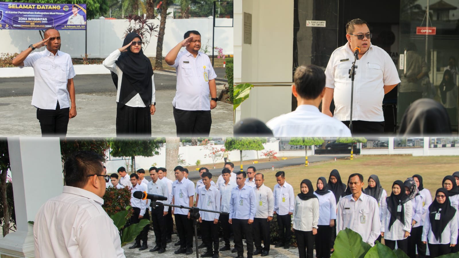 Kantor Pertanahan Musi Rawas Tekankan Disiplin dan Profesionalisme, Ini Pesan Harry Afrian