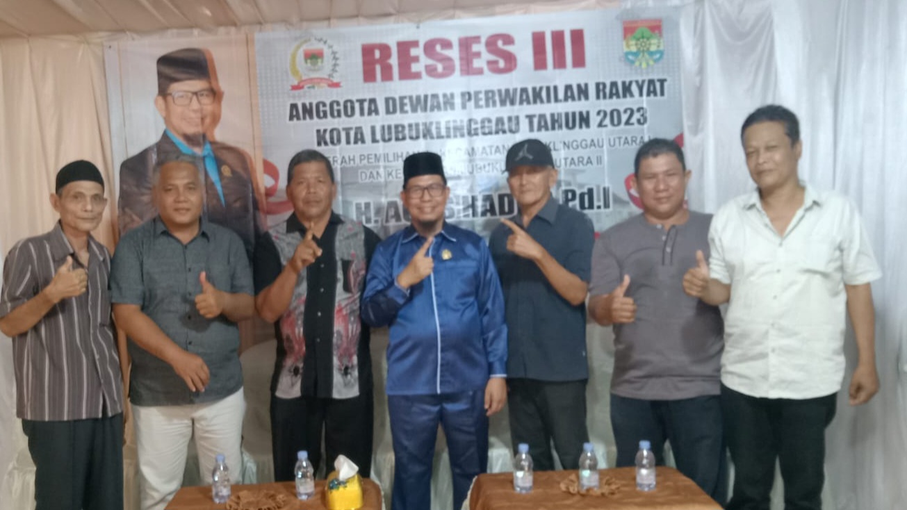 Reses Tahap III Anggota DPRD Lubuklinggau Agus Hadi, Terus Berjuang Bersama Rakyat 