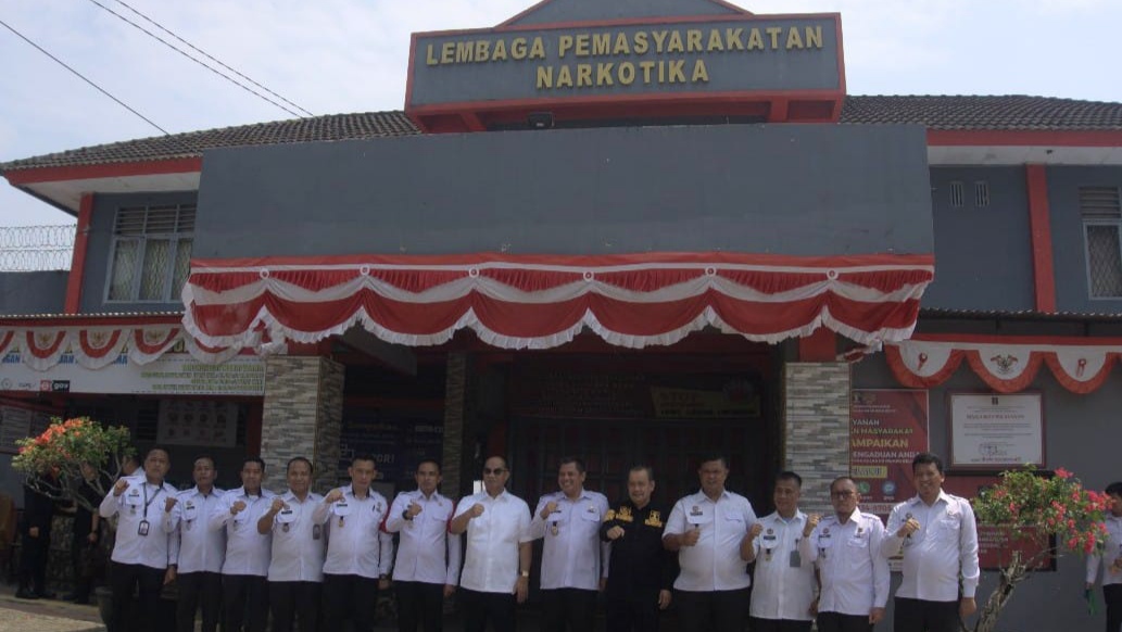 Pastikan Pelayanan Berjalan Baik, Kakanwil Kemenkumham Sumsel Kunjungi Lapas Narkotika Kelas IIA Muara Beliti