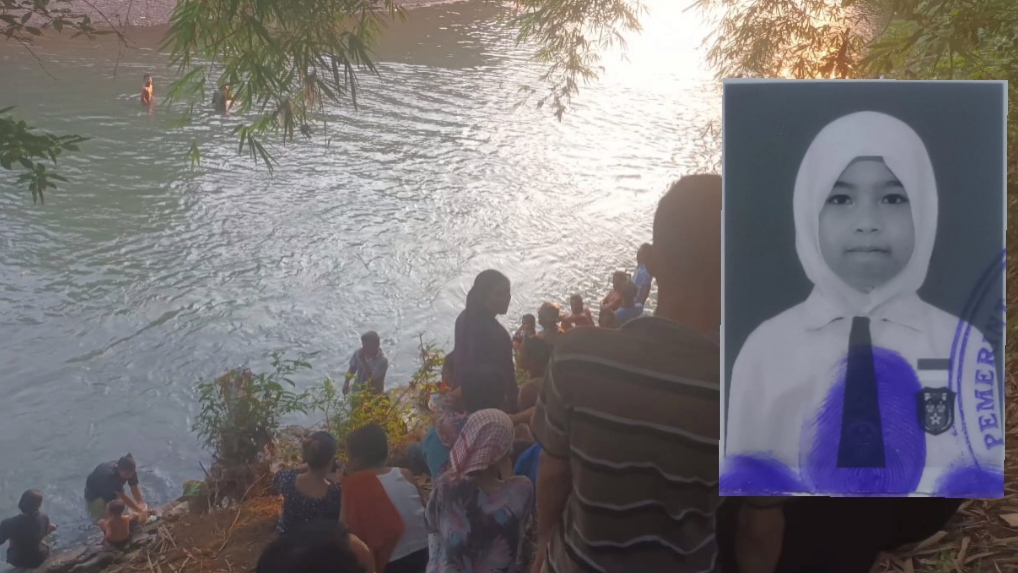 Pelajar SMP Muara Beliti Musi Rawas Hanyut di Sungai Simpang Gegas Temuan, Belum Ditemukan
