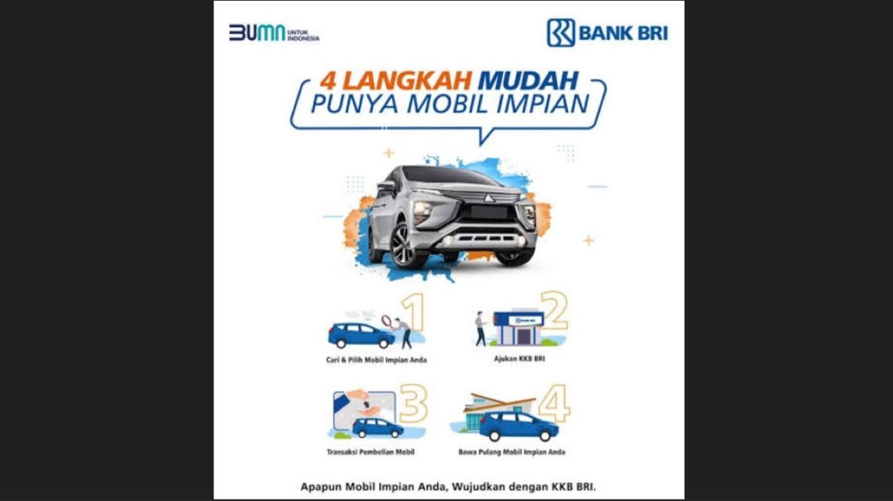 Kredit Kendaraan Bermotor BRI, Bunga Kompetitif  Solusi Miliki Kendaraan Idaman, ini Caranya