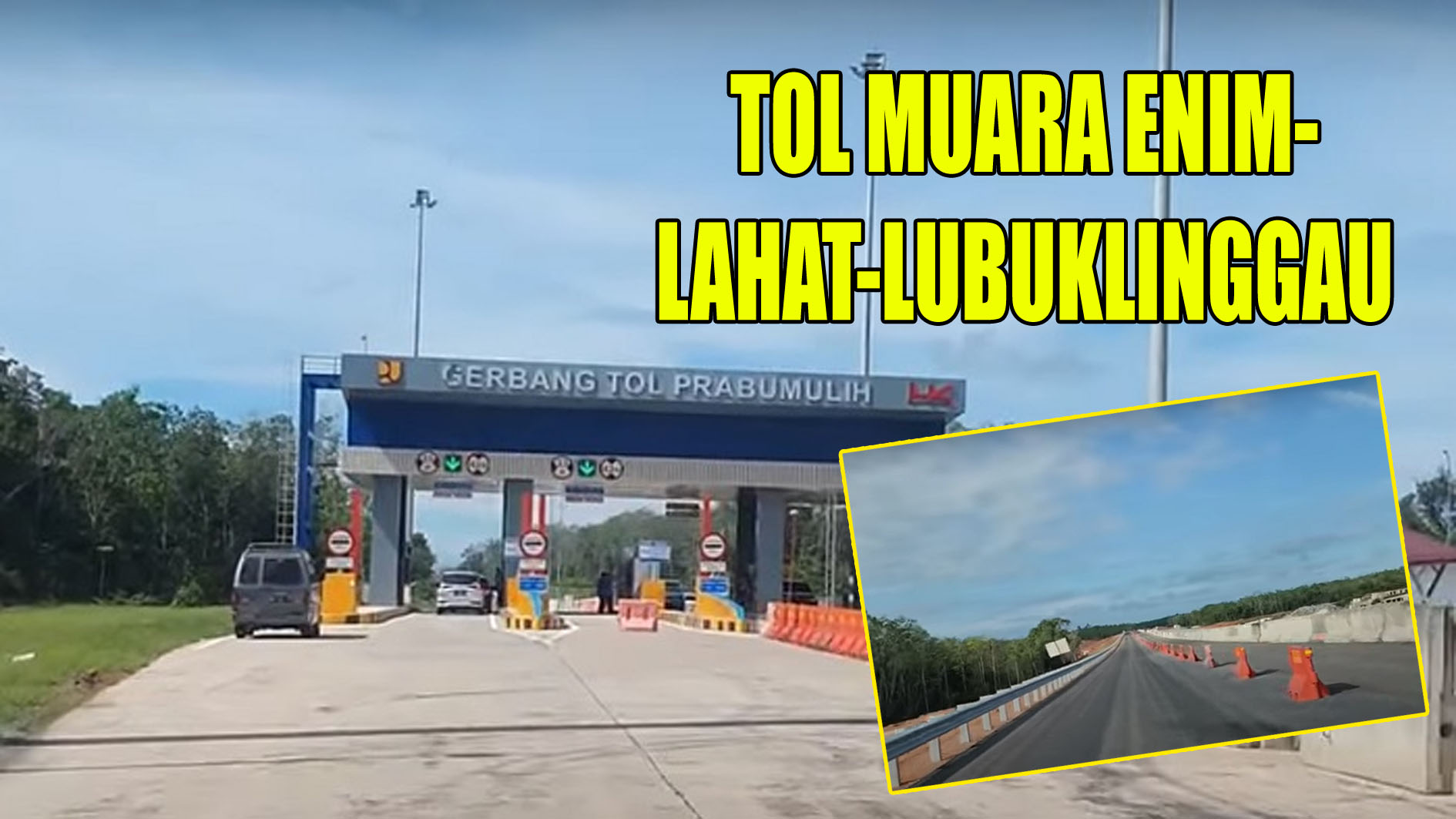 Warga Musi Rawas yang Hendak ke Exit Tol, ini Pilihan Jalur Tol Lubuklinggau - Muara Enim Jika Selesai