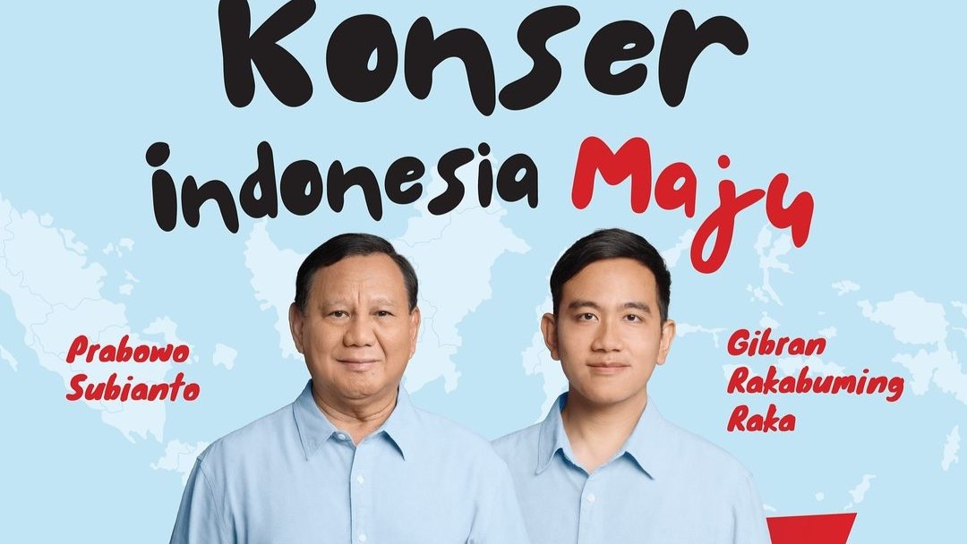 Prabowo Dijadwalkan Hadiri, Konser Indonesia Maju di Deli Serdang Hari ini