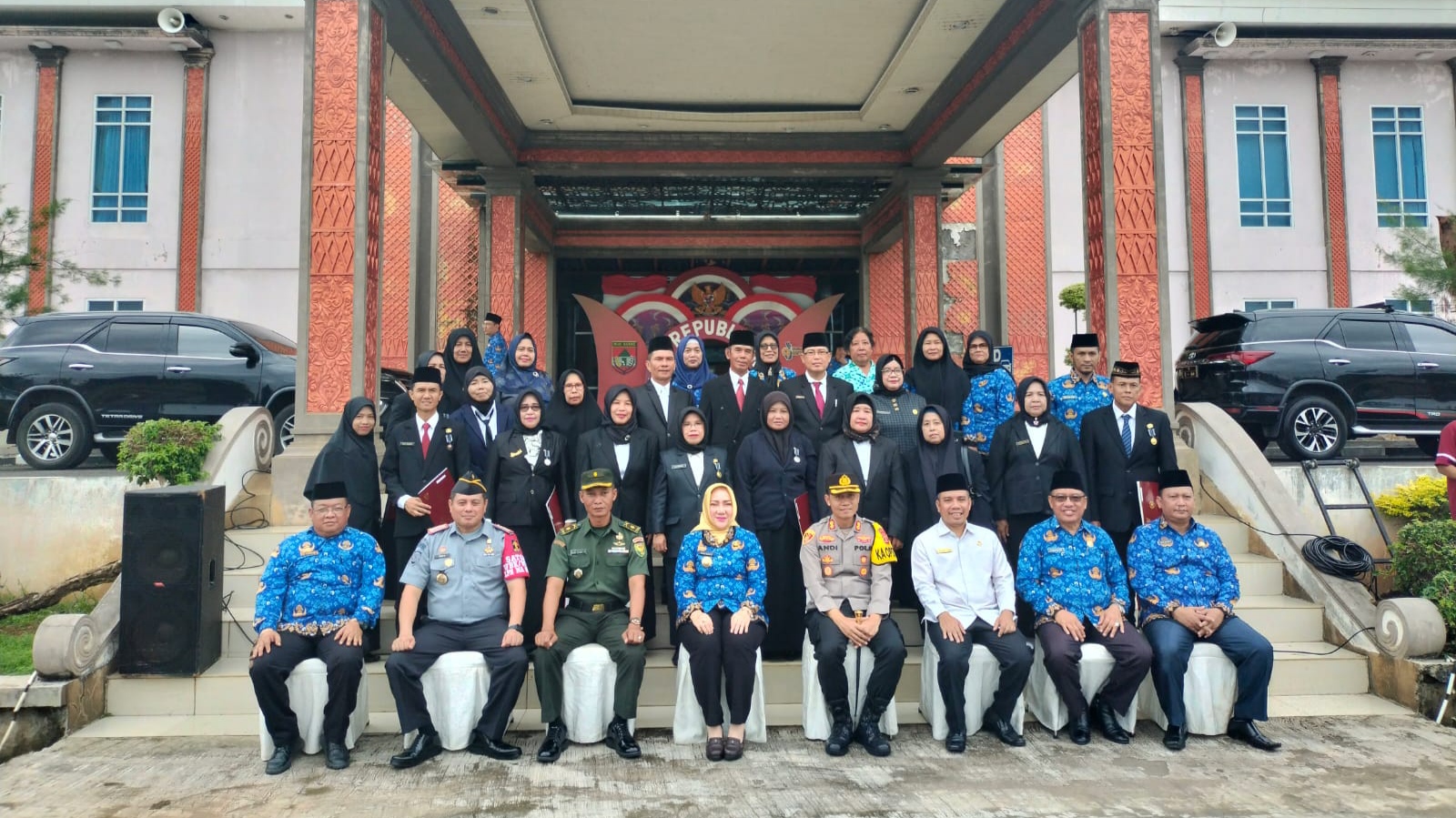 Kalapas Narkotika Kelas IIA Muara Beliti Ikuti Upacara Hardiknas di Pemkab Musi Rawas