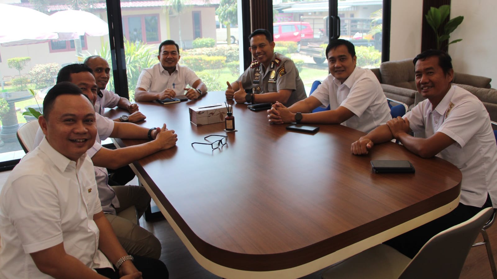 Perkuat Sinergi dan Kolaborasi, Kepala Kantor Pertanahan Terima Kunjungan Kapolres Musi Rawas