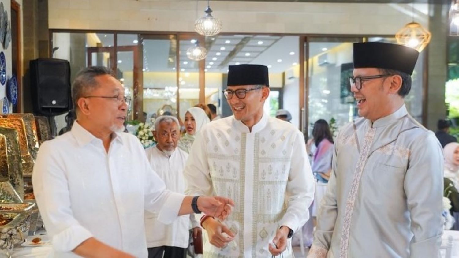 Momen Idul Fitri, Sandiaga Uno Kunjungi 4 Pimpinan Parpol, Ternyata ini yang Dibicarakan