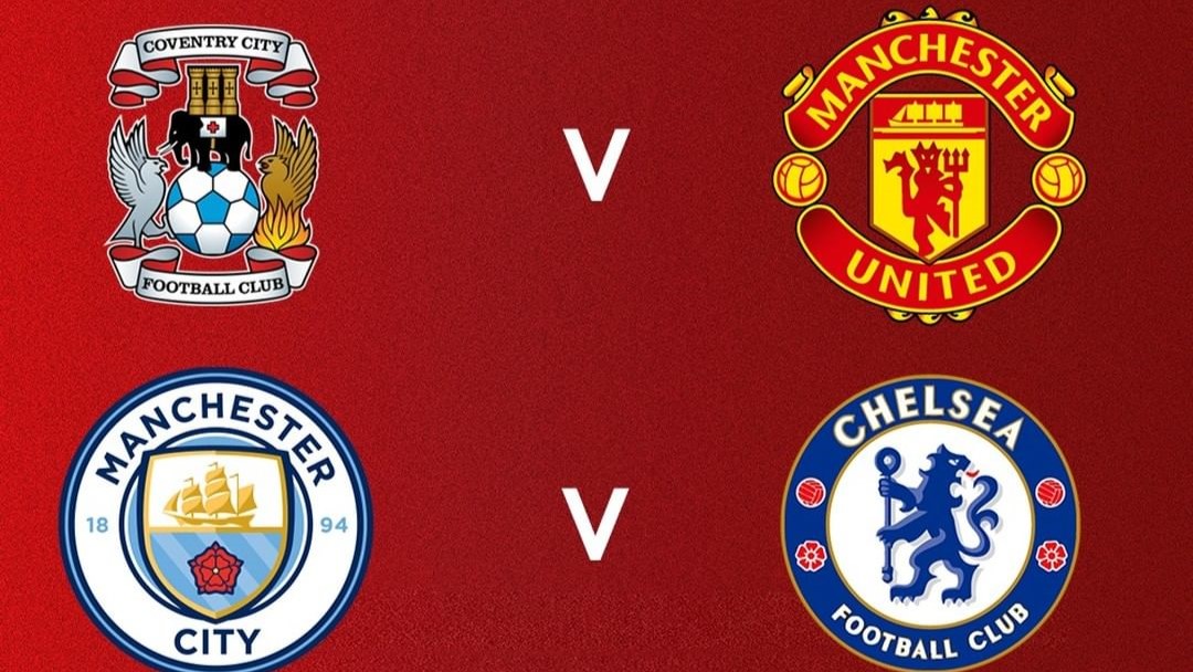 Berikut ini Undian untuk Babak Semifinal FA Cup, Manchester City Kejar Target Juara