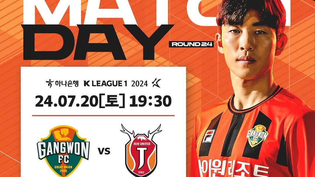 K League 1: Prediksi Gangwon vs Jeju United, Sabtu 20 Juli 2024, Kick Off 17.30 WIB