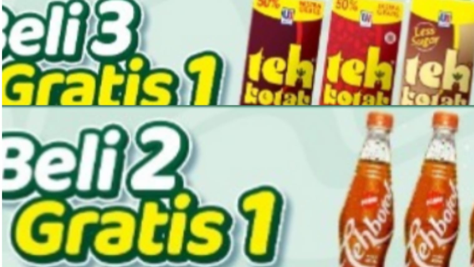 Beli 1 Gratis 1, Produk Minuman di Indomaret, Periode 16 Sampai 31 Desember 2023