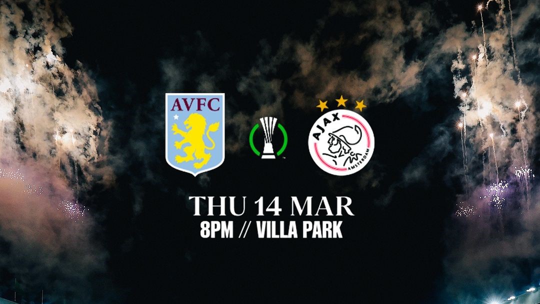 Prediksi Aston Villa vs Ajax, Liga Konferensi Eropa, Jumat 15 Maret 2024, Kick Off 03.00 WIB