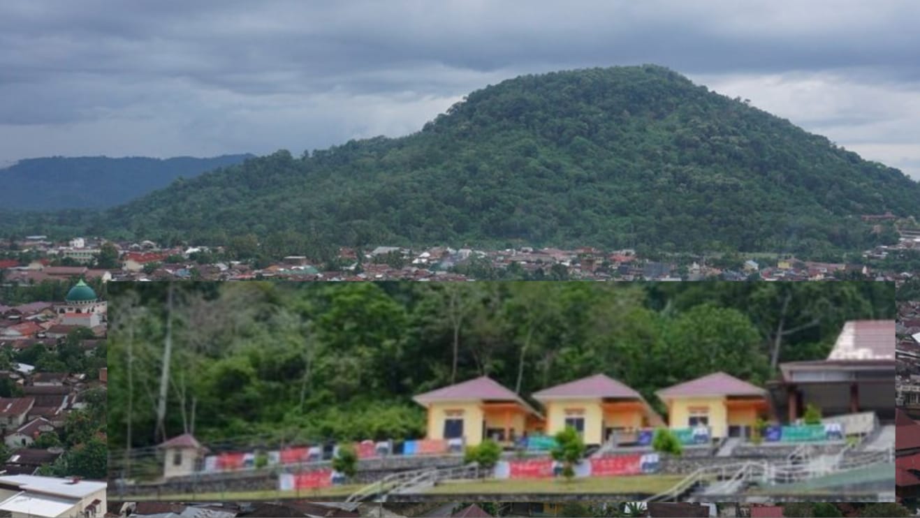 Keunikan Wisata Bukit Sulap Lubuklinggau, Bisa Lihat Pemandangan Kota, Bentuknya Selalu Berubah