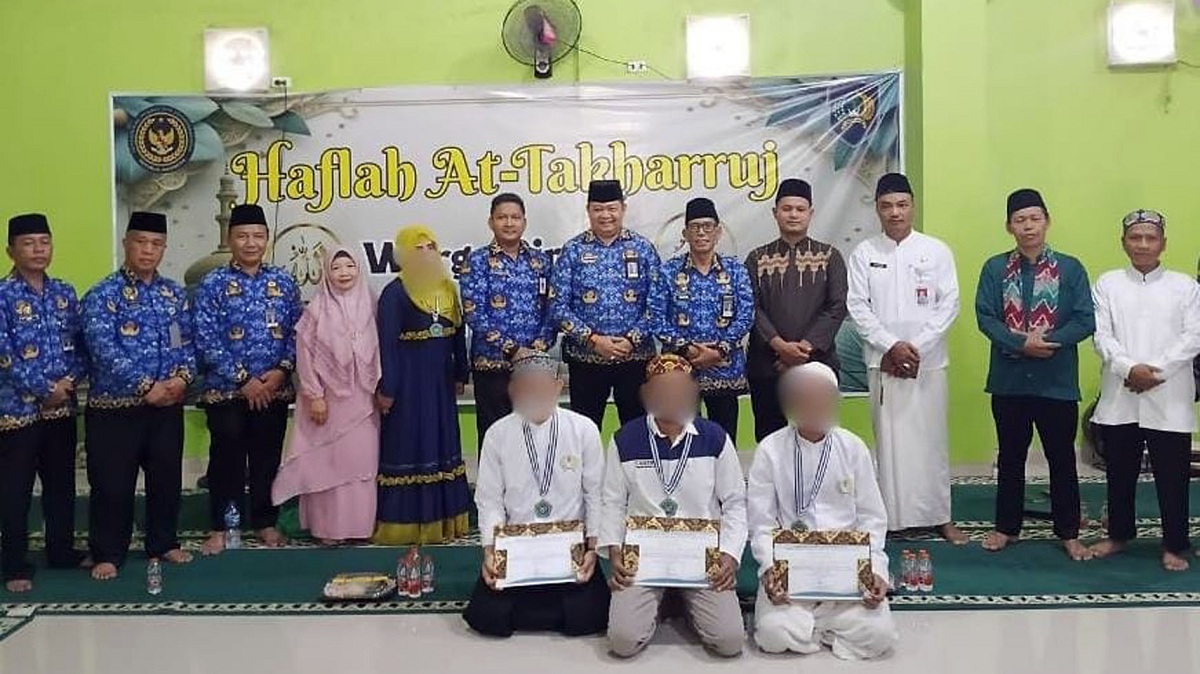 Lapas Narkotika Muara Beliti Gelar Haflah At-Takharruj Pesantren Warga Binaan